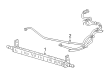 Ford Taurus Power Steering Cooler Diagram - F8DZ-3F749-DA