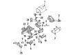 Lincoln Mark VIII Ignition Lock Cylinder Diagram - F3LY-11582-A