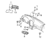 Ford Taurus Power Window Switch Diagram - YF1Z-14529-ABA