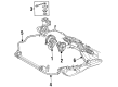 Ford Taurus Power Steering Hose Diagram - F8DZ-3A713-BB