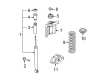 Ford Focus Strut Mounts Diagram - 8S4Z-5K910-A