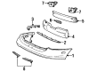 Ford Taurus Bumper Cover Diagram - F8DZ-17K835-AA