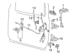 Ford Explorer Sport Trac Exterior Door Handle Diagram - 3L2Z-7822404-BA