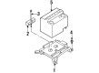 Ford Escort Battery Tray Diagram - F7CZ-10732-AD