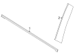 Ford Ranger Door Moldings Diagram - N1WZ-26275A37-NHPTM