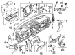 Ford Dash Panel Vent Portion Covers Diagram - DC3Z-2504302-EA