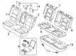 Ford Bronco Sport Armrest Diagram - N1PZ-7867112-KA