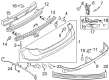 Ford Bumper Cover Diagram - BT4Z-17810-BPTM