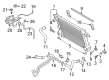Ford F-350 Super Duty Radiator Diagram - HC3Z-8005-G