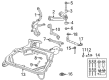 Ford Fusion Control Arm Diagram - 6M8Z-3078-A