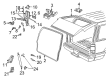 Ford Explorer Sport Trunk Lid Latch Diagram - XL2Z-7843170-A