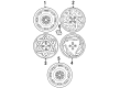 Ford Probe Lug Nuts Diagram - E7GZ-1012-B