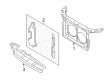 Ford Freestyle Radiator Support Diagram - 5F9Z-16138-AA