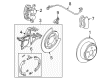 Ford F-150 Backing Plate Diagram - 4L3Z-2C028-AA