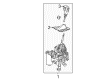 Ford Focus Automatic Transmission Shifter Diagram - F1EZ-7210-PF