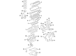 Ford F-150 Crankshaft Thrust Washer Diagram - 1L2Z-6D309-BA