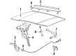 Lincoln Town Car Hood Hinge Diagram - FOVY-16797-A