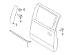 Ford F-150 Lightning Door Moldings Diagram - ML3Z-16255A34-AB