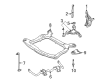 Ford Freestyle Axle Beam Diagram - 7F9Z-5C145-AA