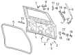 Lincoln Navigator Door Lock Actuator Diagram - KL7Z-14B351-B