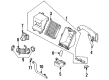 Ford Probe Fuel Filter Diagram - F3XY-9155-F