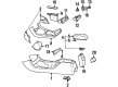 Ford Contour Cigarette Lighter Diagram - YW1Z-15052-AA