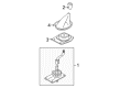 Ford Shift Knob Diagram - 5R3Z-7213-BAA