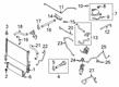 Ford Transit-350 HD Water Hose Diagram - LK4Z-8286-J