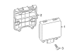 Ford Explorer Parking Assist Sensor Diagram - EM2Z-14C689-A