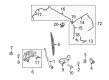 Ford Transit Connect Windshield Washer Nozzle Diagram - 5T1Z-17603-A