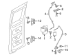 Ford E-Transit Interior Door Handle Diagram - EK4Z-1822600-AB