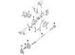 Ford Taurus Ignition Lock Assembly Diagram - E6DZ11582A