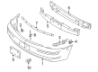 Mercury Montego Bumper Diagram - 5T5Z-17D957-AAB