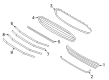 Ford Fusion Grille Diagram - DS7Z-8200-FA