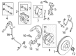 Ford Backing Plate Diagram - DG9Z-2K004-B
