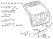 Lincoln MKX Emblem Diagram - FA1Z-5842528-B