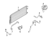 Ford Escape Radiator Diagram - H2MZ-8005-X