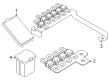 Ford Battery Fuse Diagram - LJ8Z-14526-C