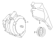 Ford Escape Alternator Diagram - 4U2Z-10V346-DERM