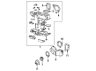 Ford Explorer Heater Core Diagram - H2MZ-18476-D