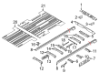 Ford E-Transit Rear Crossmember Diagram - PK4Z-6110780-A