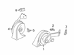 Ford Fusion Horn Diagram - HG9Z-13832-D