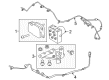 Ford F-250 Super Duty Brake Fluid Pump Diagram - DC3Z-2C215-A