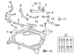 Ford Fusion Control Arm Bolt Diagram - -W500525-S439
