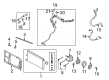 Ford A/C Expansion Valve Diagram - 9L1Z-19849-A
