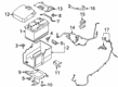 Ford Car Battery Diagram - BXT-48H6-610
