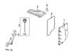 Ford Taurus Dipstick Tube Diagram - 7T4Z-7A228-A