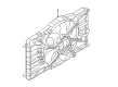 Ford Mustang Mach-E Radiator fan Diagram - LJ9Z-8C607-A