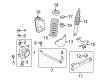 Ford Shock Absorber Diagram - BC3Z-18124-N