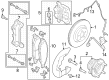 Ford Mustang Brake Rotor Diagram - PR3Z-1125-H